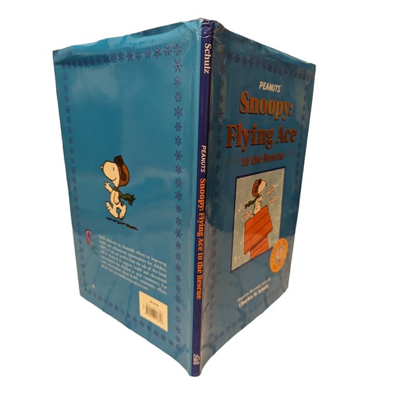 Snoopy Flyng Ace to the Rescue Hard Cover -Charlie Brown - Picture 4 of 8